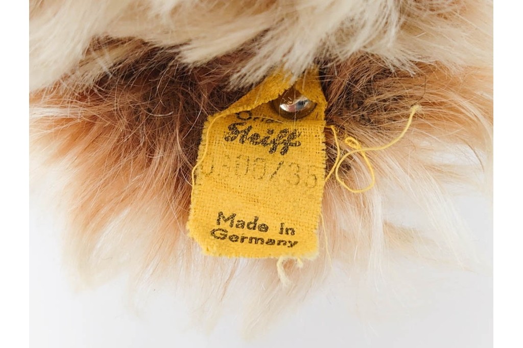 ドイツヴィンテージ　シュタイフ(Steiff)　ゾッティ　高さ約46cm・35cm・21cm・17cm　心が和むテディベア4点セット　(R-086802)