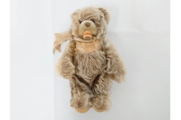 ドイツヴィンテージ　シュタイフ(Steiff)　ゾッティ　高さ約46cm・35cm・21cm・17cm　心が和むテディベア4点セット　(R-086802)