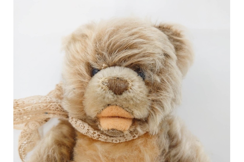 ドイツヴィンテージ　シュタイフ(Steiff)　ゾッティ　高さ約46cm・35cm・21cm・17cm　心が和むテディベア4点セット　(R-086802)