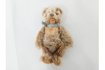 ドイツヴィンテージ　シュタイフ(Steiff)　ゾッティ　高さ約46cm・35cm・21cm・17cm　心が和むテディベア4点セット　(R-086802)