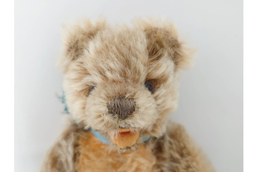 ドイツヴィンテージ　シュタイフ(Steiff)　ゾッティ　高さ約46cm・35cm・21cm・17cm　心が和むテディベア4点セット　(R-086802)