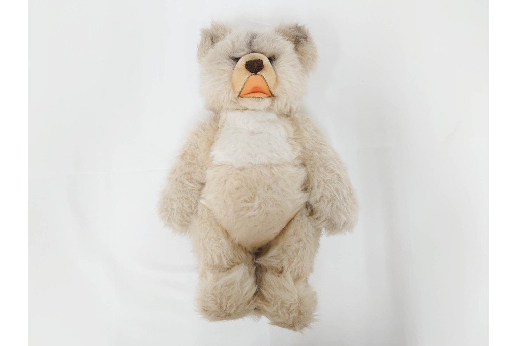 ドイツヴィンテージ　シュタイフ(Steiff)　ゾッティ　高さ約38cm・30cm・30cm　愛くるしい表情のテディベア3点セット　(R-086803)