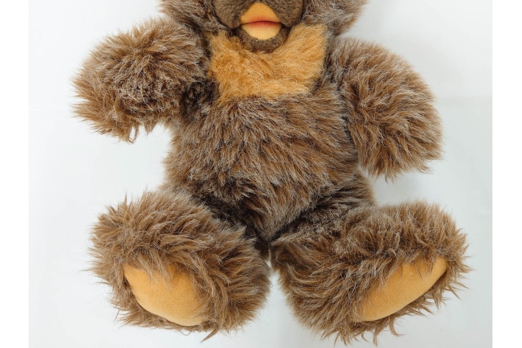 ドイツヴィンテージ　シュタイフ(Steiff)　ゾッティ　高さ約38cm・30cm・30cm　愛くるしい表情のテディベア3点セット　(R-086803)