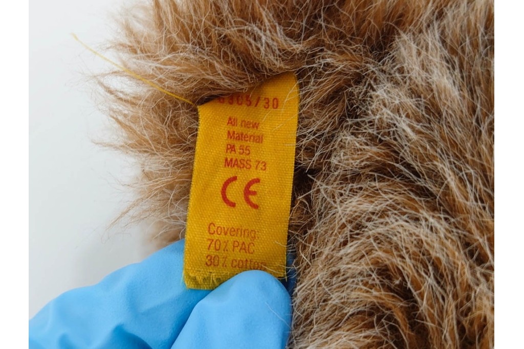 ドイツヴィンテージ　シュタイフ(Steiff)　ゾッティ　高さ約38cm・30cm・30cm　愛くるしい表情のテディベア3点セット　(R-086803)