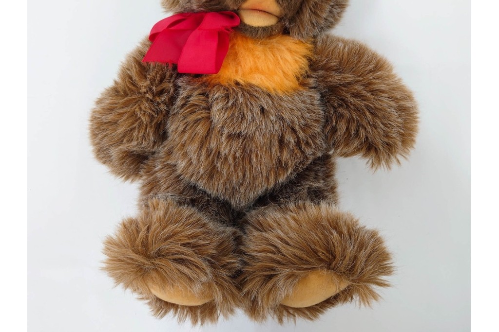 ドイツヴィンテージ　シュタイフ(Steiff)　ゾッティ　高さ約38cm・30cm・30cm　愛くるしい表情のテディベア3点セット　(R-086803)