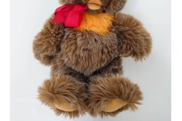 ドイツヴィンテージ　シュタイフ(Steiff)　ゾッティ　高さ約38cm・30cm・30cm　愛くるしい表情のテディベア3点セット　(R-086803)