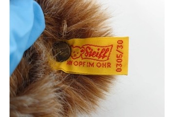 ドイツヴィンテージ　シュタイフ(Steiff)　ゾッティ　高さ約38cm・30cm・30cm　愛くるしい表情のテディベア3点セット　(R-086803)