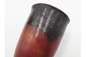 三越百貨店取り扱い　紀元前4000年　古代エジプト バダリ期(バダーリ期)の土器　「黒頭赤器」　共箱付き　(R-086806)