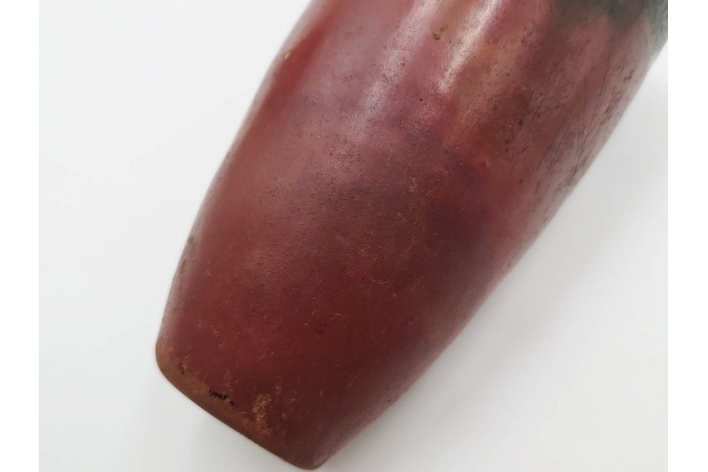 三越百貨店取り扱い　紀元前4000年　古代エジプト バダリ期(バダーリ期)の土器　「黒頭赤器」　共箱付き　(R-086806)