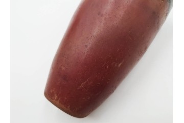 三越百貨店取り扱い　紀元前4000年　古代エジプト バダリ期(バダーリ期)の土器　「黒頭赤器」　共箱付き　(R-086806)