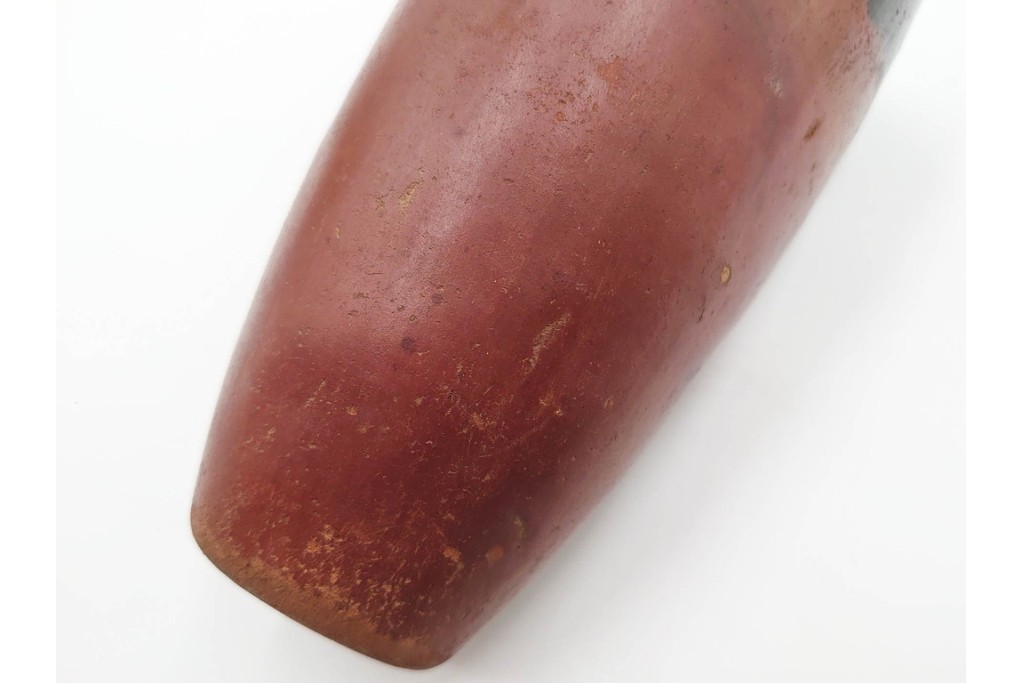 三越百貨店取り扱い　紀元前4000年　古代エジプト バダリ期(バダーリ期)の土器　「黒頭赤器」　共箱付き　(R-086806)