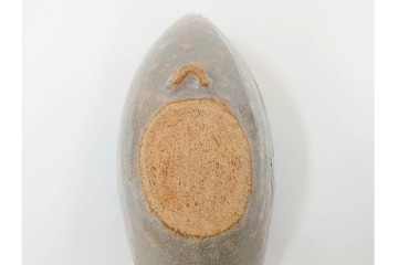 九代 長岡住右衛門(長岡空味)作　楽山焼　そりこ船形の向付5点セット　共箱付き　(R-086822)