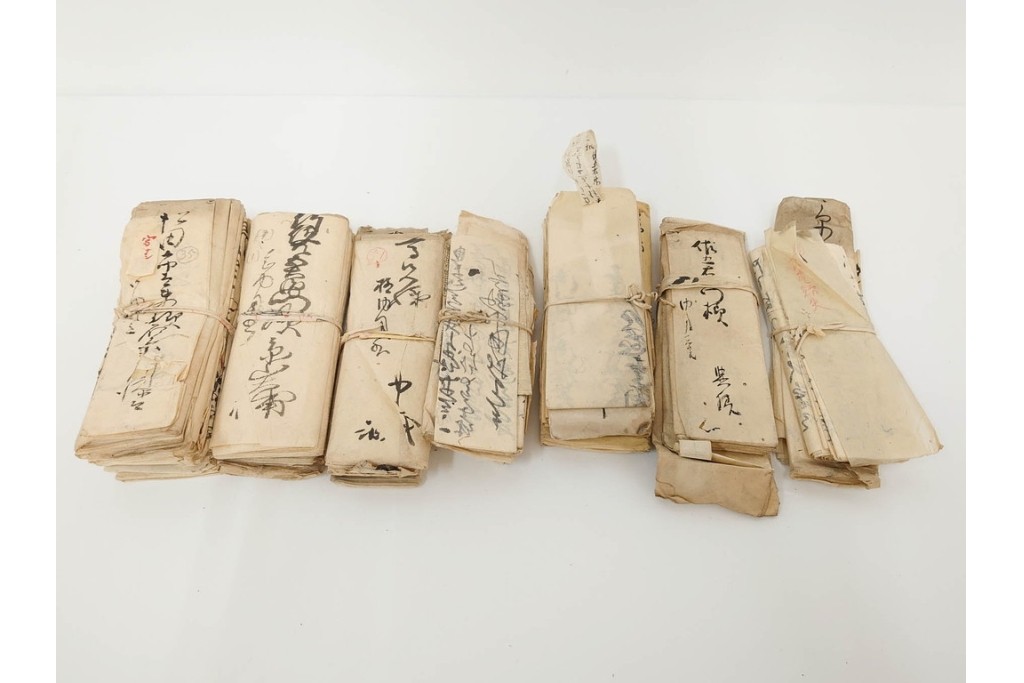 江戸期　鳥取藩 武信潤太郎・武信佐五右衛門　武信家関係などの古文書まとめてセット　(R-086824)