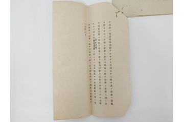 昭和初期　極秘扱い　枢密院・司法省刑事局　司法大臣(風見章)へ宛てた書簡などまとめてセット　(R-086825)