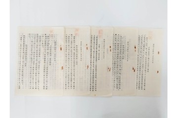 昭和初期　極秘扱い　枢密院・司法省刑事局　司法大臣(風見章)へ宛てた書簡などまとめてセット　(R-086825)