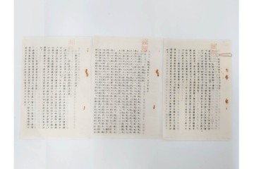 昭和初期　極秘扱い　枢密院・司法省刑事局　司法大臣(風見章)へ宛てた書簡などまとめてセット　(R-086825)