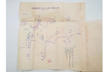 明治38年　日露戦争・満州　「奉天附近会戦第九師団戦闘詳報」4冊セット　(R-086826)