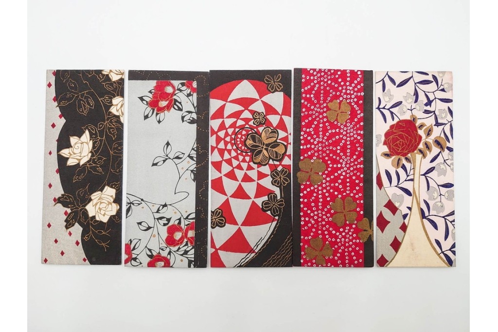 京都さくら井屋　小林かいち・その他　アールデコ調デザイン他　木版画絵封筒51点セット　(R-086829)