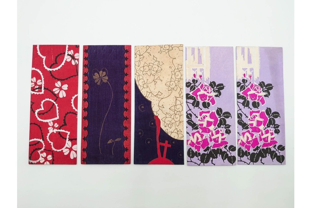 京都さくら井屋　小林かいち・その他　アールデコ調デザイン他　木版画絵封筒51点セット　(R-086829)