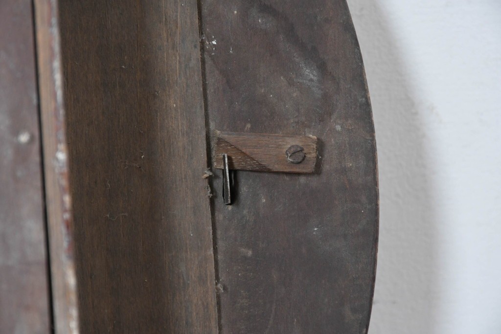 和製アンティーク　精工舎(SEIKOSHA、セイコー)　大きな数字の文字盤が魅力の丸型掛け時計　(R-086842)