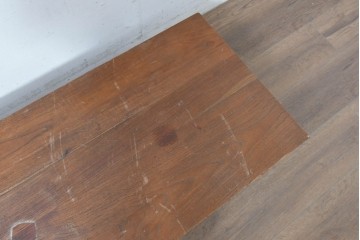 ヴィンテージ　ディスプレイ台やテレビ台としてもおすすめ!　チーク材の素朴な裁ち板　(R-086846)