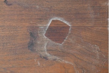 ヴィンテージ　ディスプレイ台やテレビ台としてもおすすめ!　チーク材の素朴な裁ち板　(R-086846)