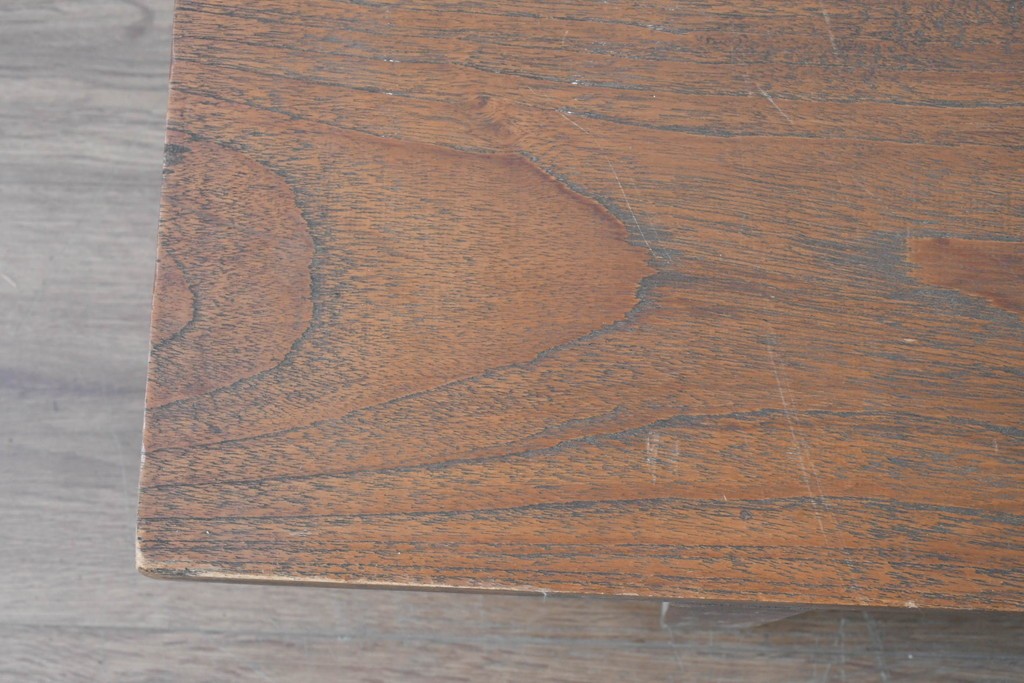 ヴィンテージ　ディスプレイ台やテレビ台としてもおすすめ!　チーク材の素朴な裁ち板　(R-086846)