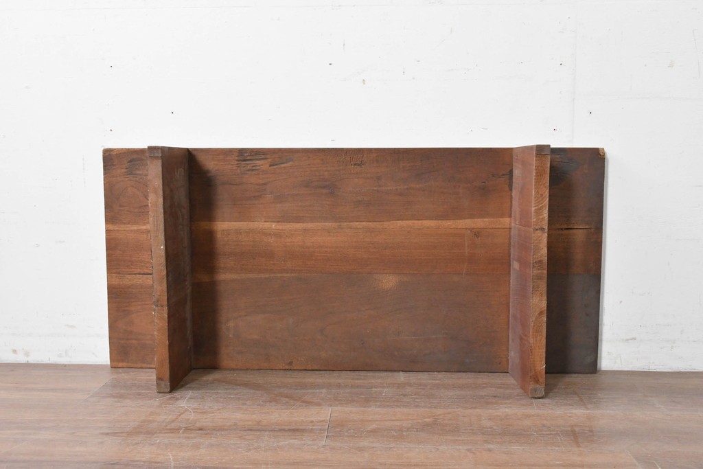 ヴィンテージ　ディスプレイ台やテレビ台としてもおすすめ!　チーク材の素朴な裁ち板　(R-086846)