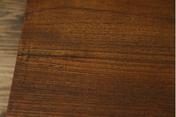 和製ヴィンテージ　チーク材　ディスプレイ台やテレビ台としてもおすすめ!　無垢材ローテーブル　(R-086846)