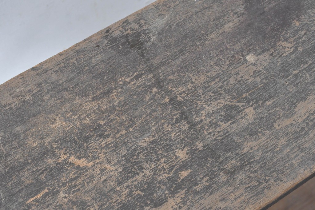 和製ヴィンテージ　建築足場をリメイクした無骨な折りたたみ式作業台　(R-086847)