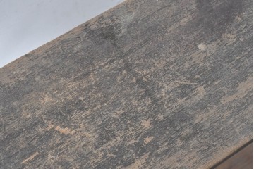 和製ヴィンテージ　建築足場をリメイクした無骨な折りたたみ式作業台　(R-086847)