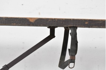 和製ヴィンテージ　建築足場をリメイクした無骨な折りたたみ式作業台　(R-086847)