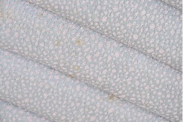 中古　天童木工(Tendo)　ヘロン(HERON)シリーズ　継ぎ目のないサイドフレームが特徴のロッキングチェアとオットマンのセット　(R-086851)