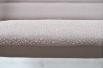 中古　天童木工(Tendo)　ヘロン(HERON)シリーズ　継ぎ目のないサイドフレームが特徴のロッキングチェアとオットマンのセット　(R-086851)