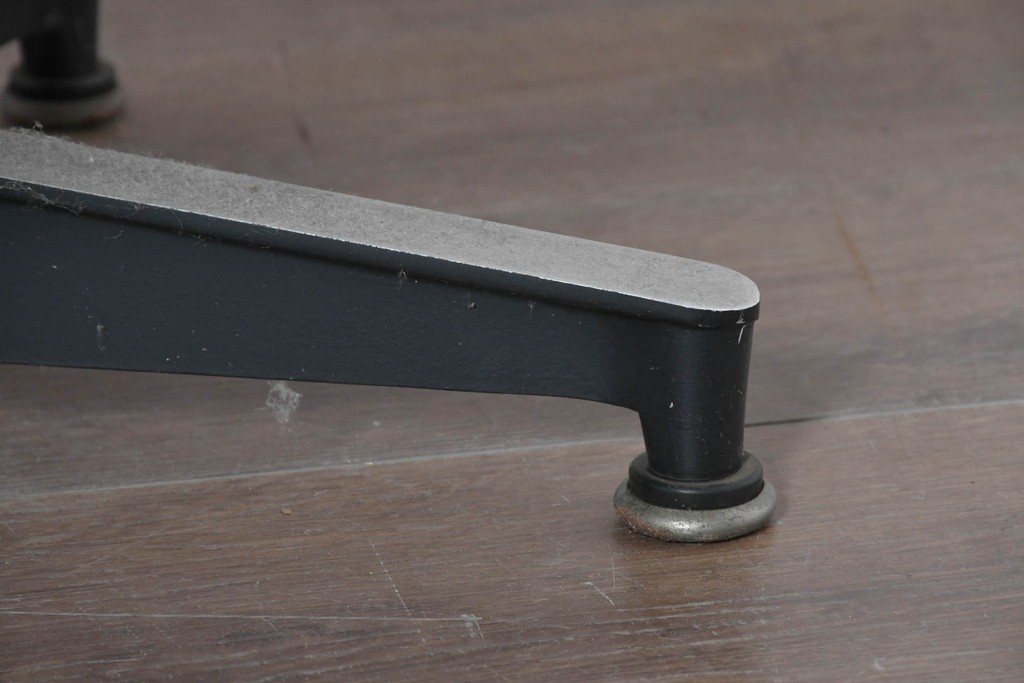 【ジャンク品】　アメリカヴィンテージ　Hermanmiller(ハーマンミラー社)　ローズウッド材　本革シートのイームズラウンジチェア&オットマンのセット　定価約113万円　(R-086852)