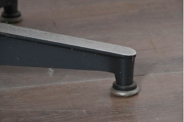 【ジャンク品】　アメリカヴィンテージ　Hermanmiller(ハーマンミラー社)　ローズウッド材　本革シートのイームズラウンジチェア&オットマンのセット　定価約113万円　(R-086852)