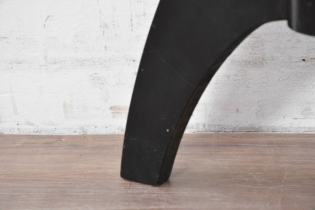 和製ヴィンテージ　クラシカルなフリンジ飾り付きのピアノスツール　(R-086853)