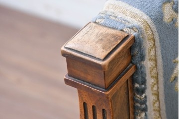 中古　DREXEL HERITAGE(ドレクセルヘリテイジ)　アカンサス紋様のジャガード織りが上品なラウンジチェア　(R-086858)