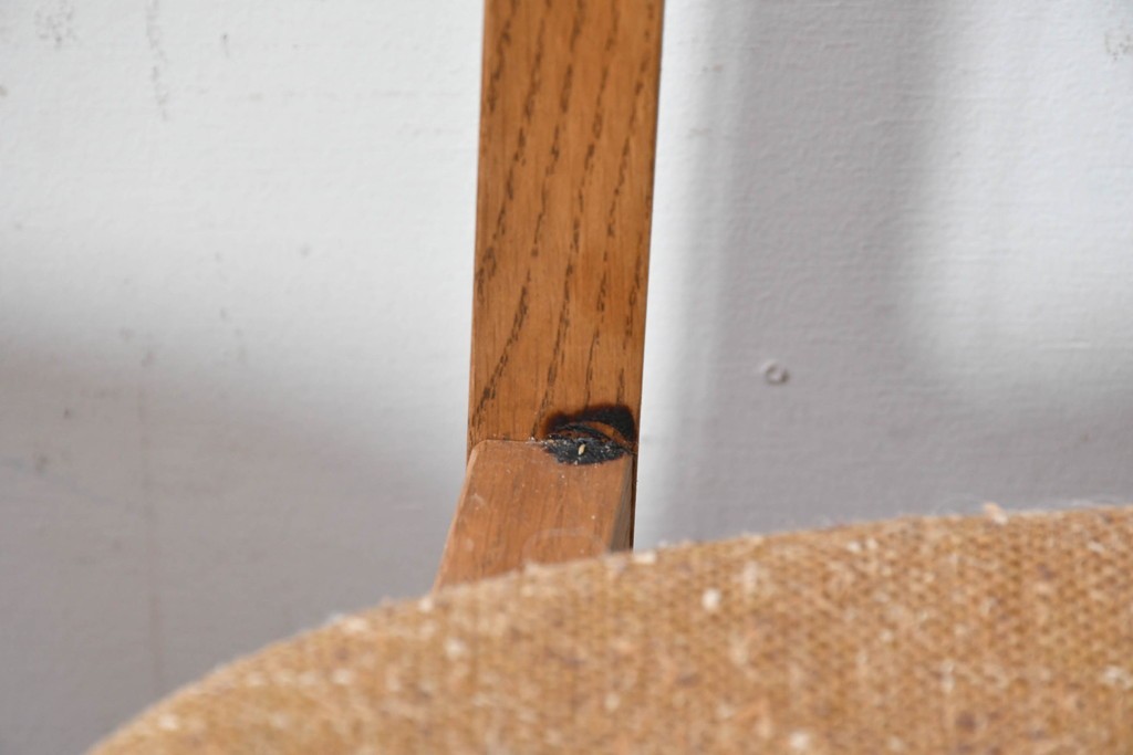 中古　トラックファニチャー(TRUCK FURNITURE)　楢(ナラ)材　ナチュラルな素材感が魅力のTORCH(トーチ)チェア4脚セット　定価(4脚合計)約32万7千円　(R-086861)