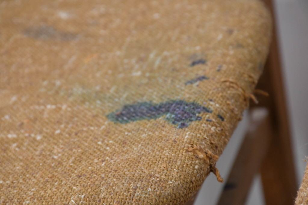 中古　トラックファニチャー(TRUCK FURNITURE)　楢(ナラ)材　ナチュラルな素材感が魅力のTORCH(トーチ)チェア4脚セット　定価(4脚合計)約32万7千円　(R-086861)