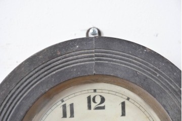 和製アンティーク　大正ロマン　精工舎(SEIKOSHA、セイコー)　アーチ型が可愛らしい小ぶりな振り子時計　(R-086869)