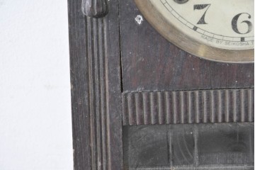 和製アンティーク　大正ロマン　精工舎(SEIKOSHA、セイコー)　アーチ型が可愛らしい小ぶりな振り子時計　(R-086869)