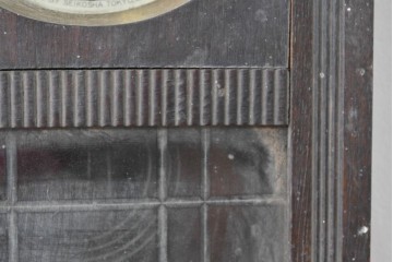 和製アンティーク　大正ロマン　精工舎(SEIKOSHA、セイコー)　アーチ型が可愛らしい小ぶりな振り子時計　(R-086869)