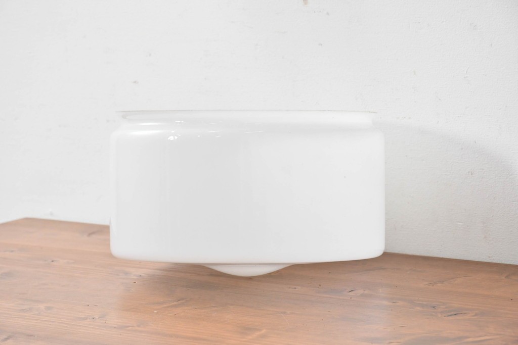 《天井・壁付け照明加工費込み》　和製ヴィンテージ　シンプルな円筒型のシーリングライト　(R-086881)