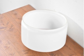 《天井・壁付け照明加工費込み》　和製ヴィンテージ　シンプルな円筒型のシーリングライト　(R-086881)