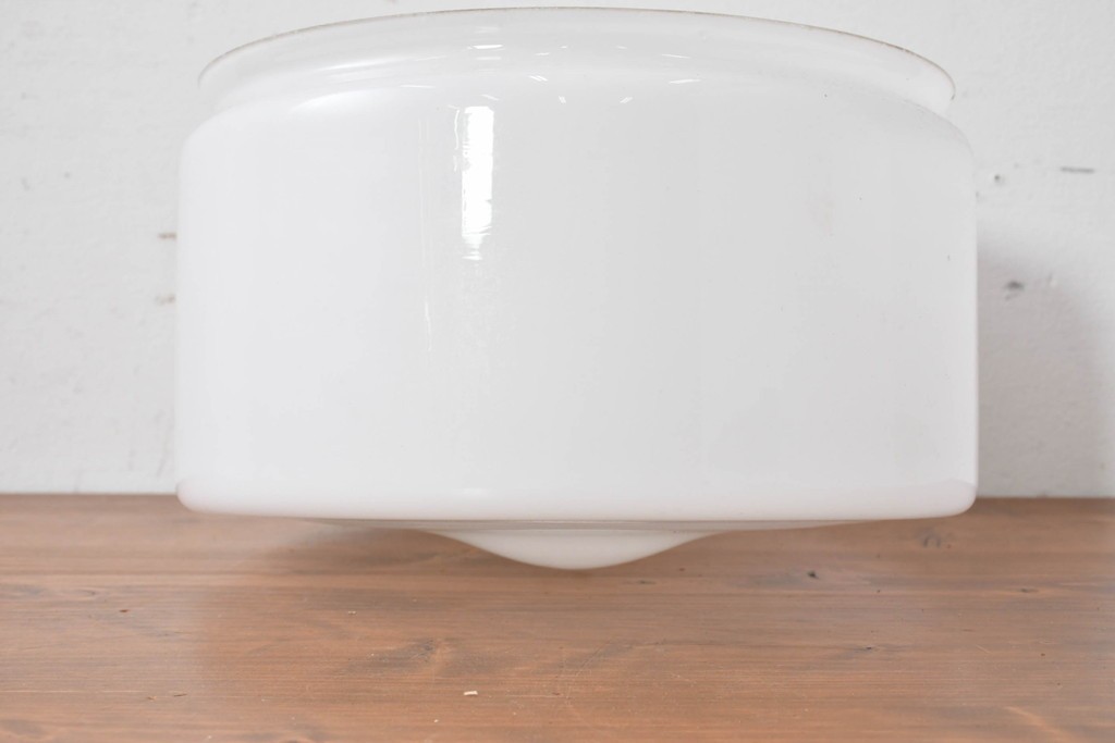 《天井・壁付け照明加工費込み》　和製ヴィンテージ　シンプルな円筒型のシーリングライト　(R-086881)