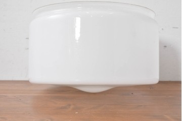 《天井・壁付け照明加工費込み》　和製ヴィンテージ　シンプルな円筒型のシーリングライト　(R-086881)