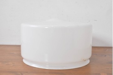 《天井・壁付け照明加工費込み》　和製ヴィンテージ　シンプルな円筒型のシーリングライト　(R-086881)