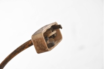 和製ビンテージ　レトロな配色のガラスシェードが目を引く吊り下げ照明　(R-086896)