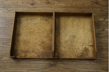 イギリスアンティーク　オーク材　品格と機能美が光るフラップ式ガラス扉の縦型シャツケース　(R-086905)